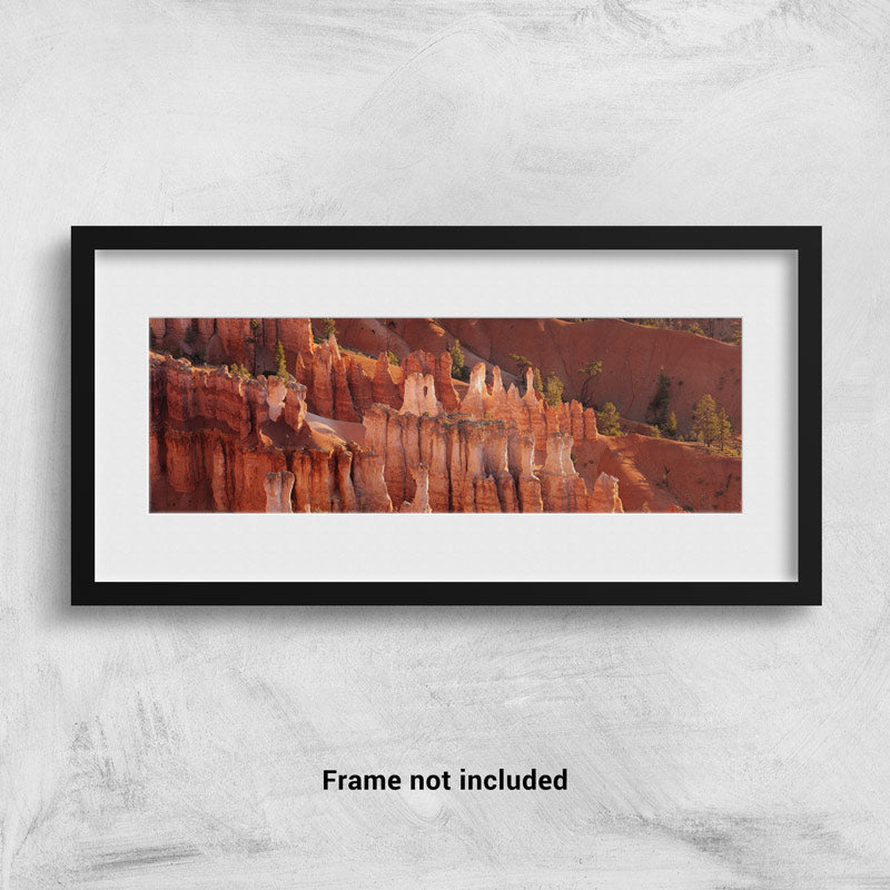 An Arch in Bryce Canyon National Park at Sunrise - Panorama Photo Print