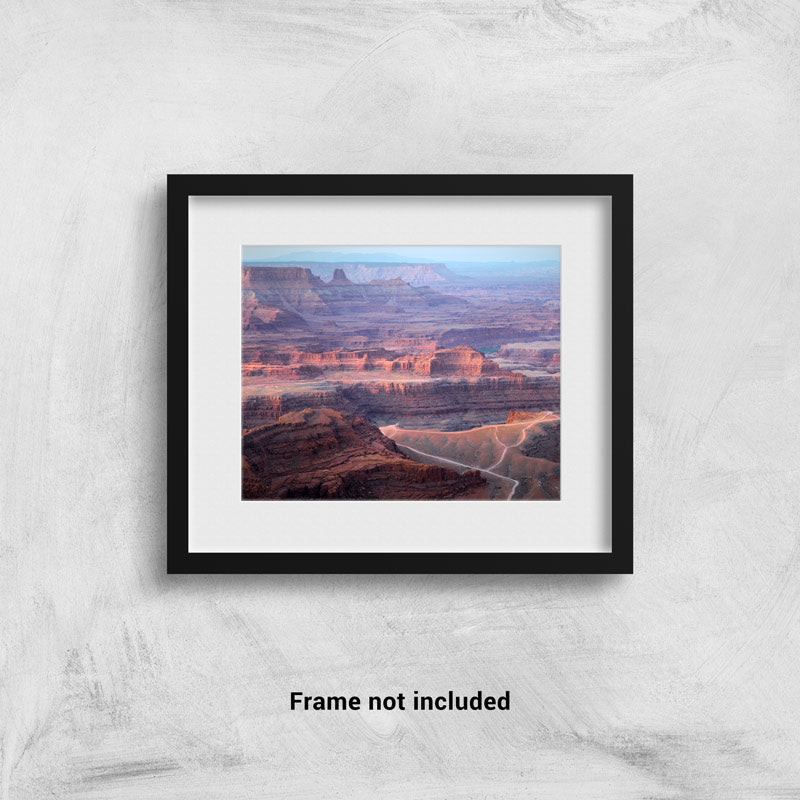 Dead Horse Point & Chicken Corners Trail at Sunrise - Moab, UT Photo Print