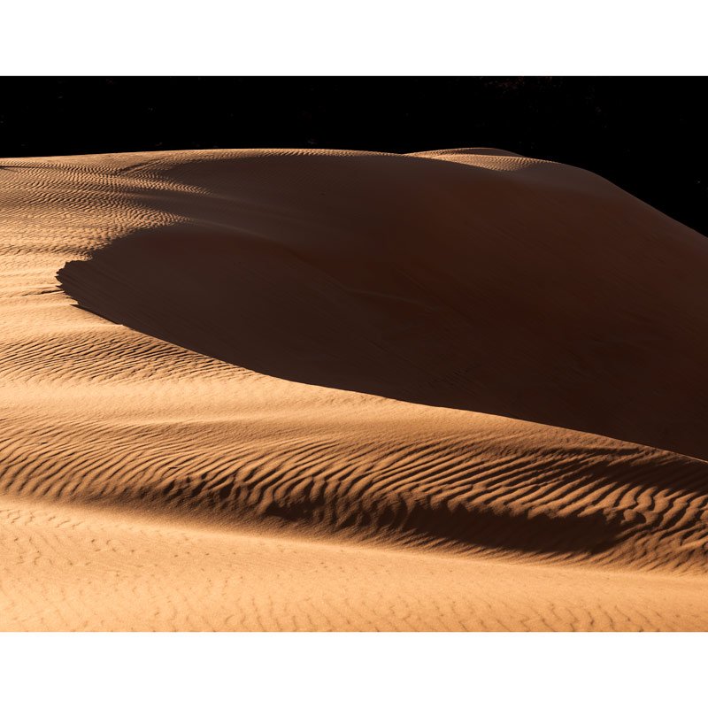 Coral Pink Sand Dunes at sunrise