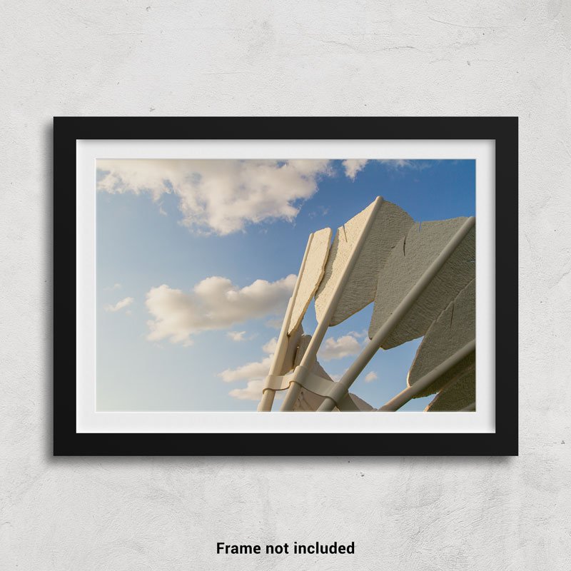 The Shuttle Cocks of Kanas City framed on a wall