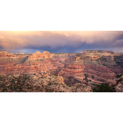 The Approaching Storm in Southern Utah - Panorama Photo Print