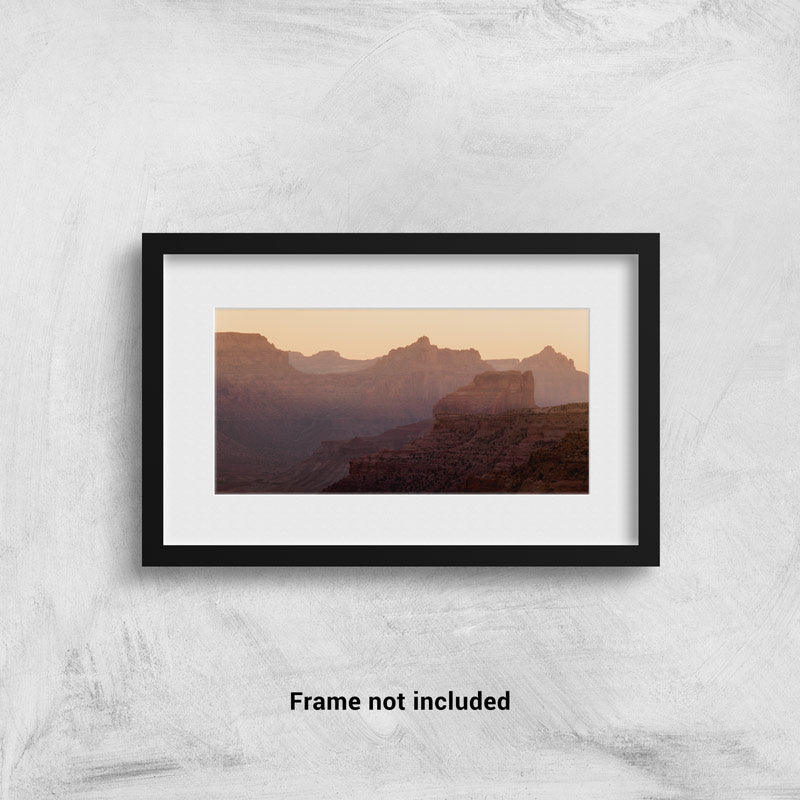 Layers of the Southern Utah Desert - Panorama Photo Print