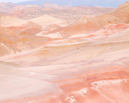 Soft desert pastel tones in Southern Utah