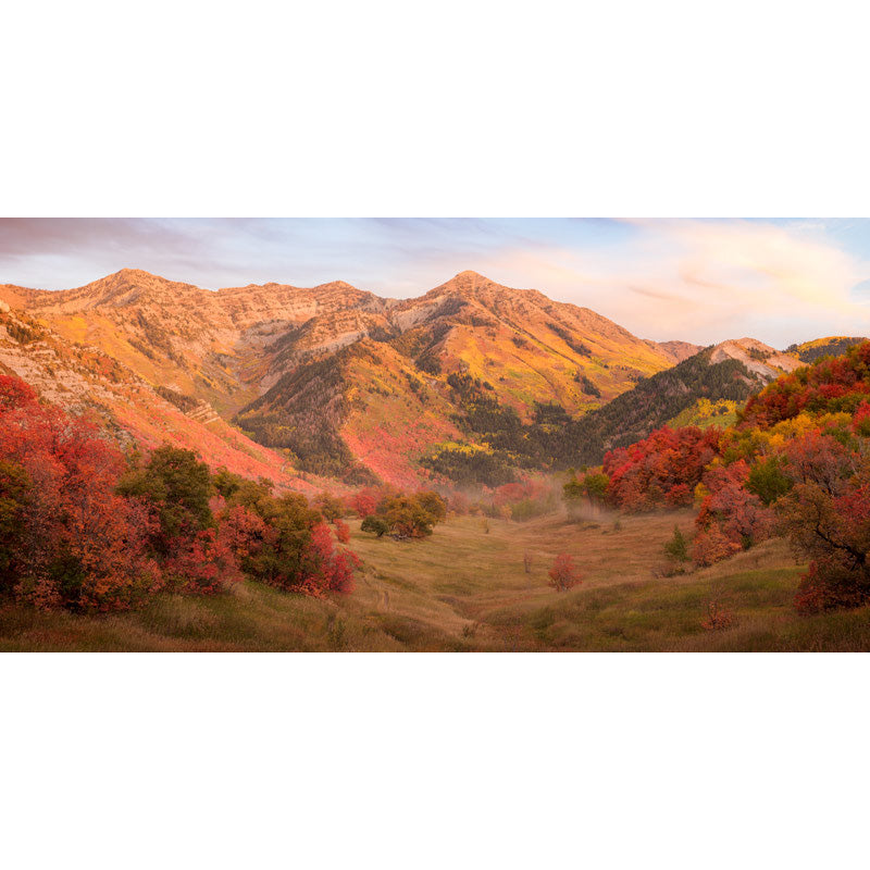 Provo Peak in the Fall - Panorama